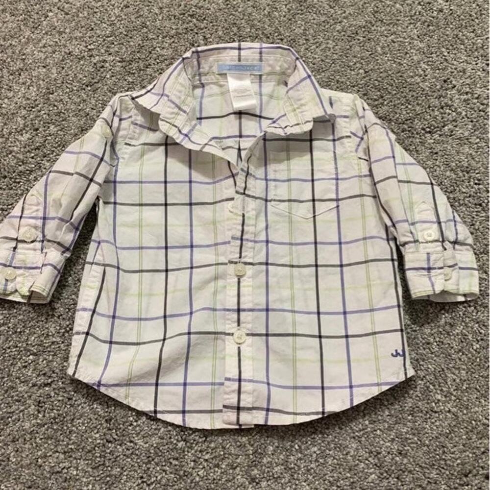 Janie and Jack Baby Boys Button Down Shirt size 3-6 months